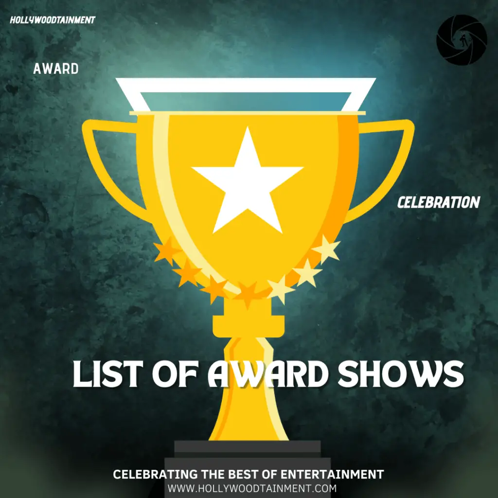 List of Award Shows: Celebrating the Best of Entertainment