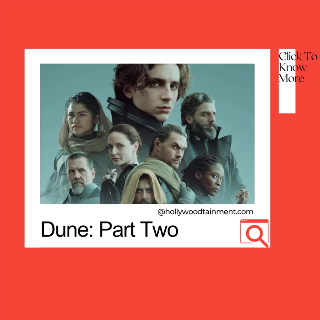 Dune: Part Two Release